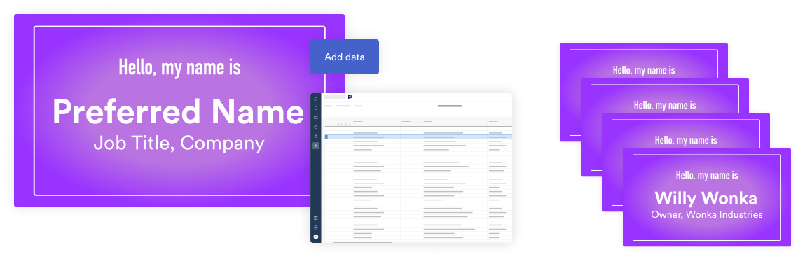 template collage - csv imports